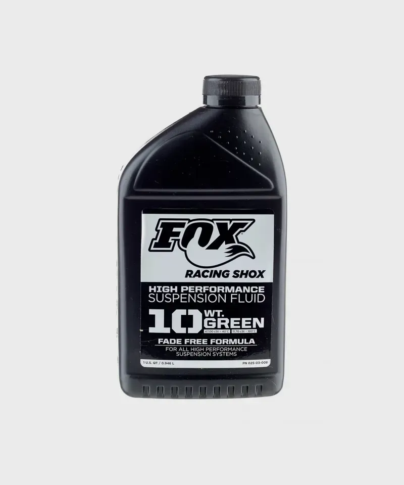 Fox 10 Weight Green High Performance Suspension Fluid 32oz