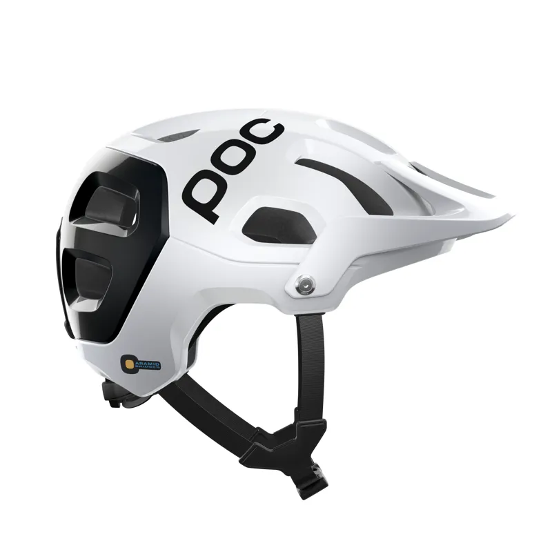 POC Tectal Race SPIN Trail MTB Helmet Hydro White/Uranium Black-1