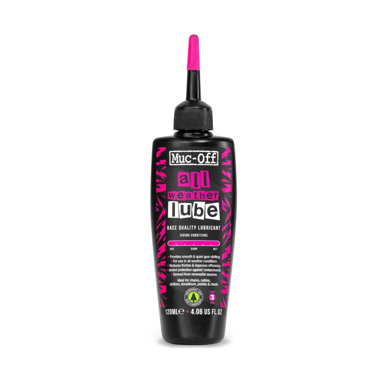 MUC-OFF ALL WEATHER LUBE 120ML