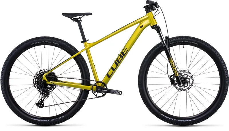 Cube Analog Hardtail Mountain Bike Flashlime/Black 2022