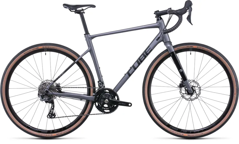 Cube Nuroad Race Gravel Bike 2023 in Grey n Black - Medium