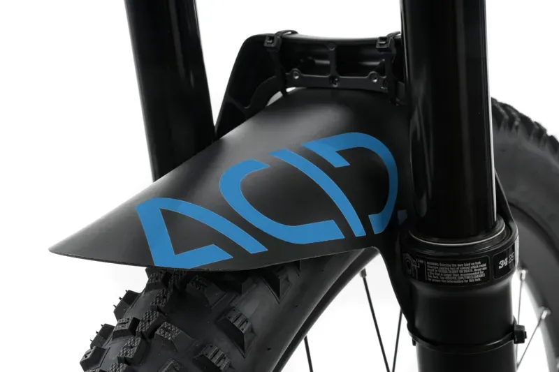Acid Mudguard Downhill In Black Blue-1