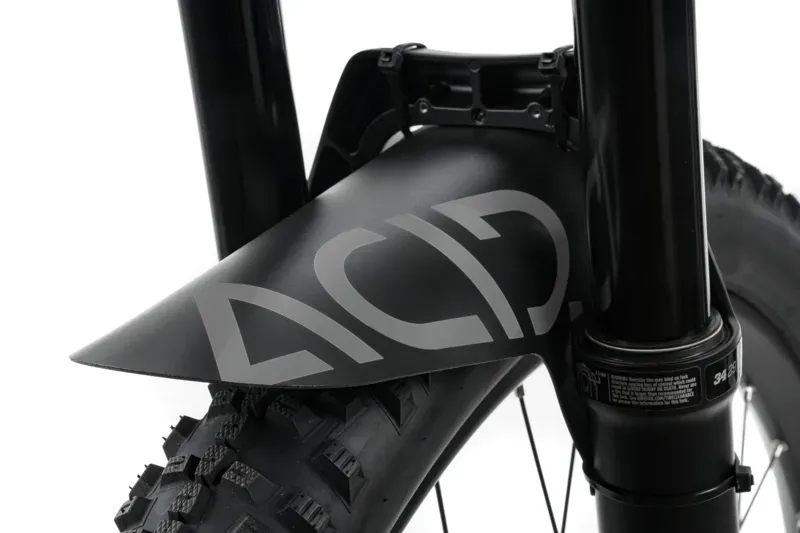 Acid Mudguard Downhill In Black Flash grey-1