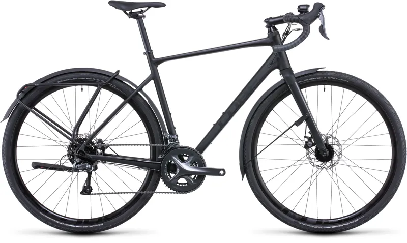 2022 Cube Nuroad FE Gravel Bike - Medium in Black