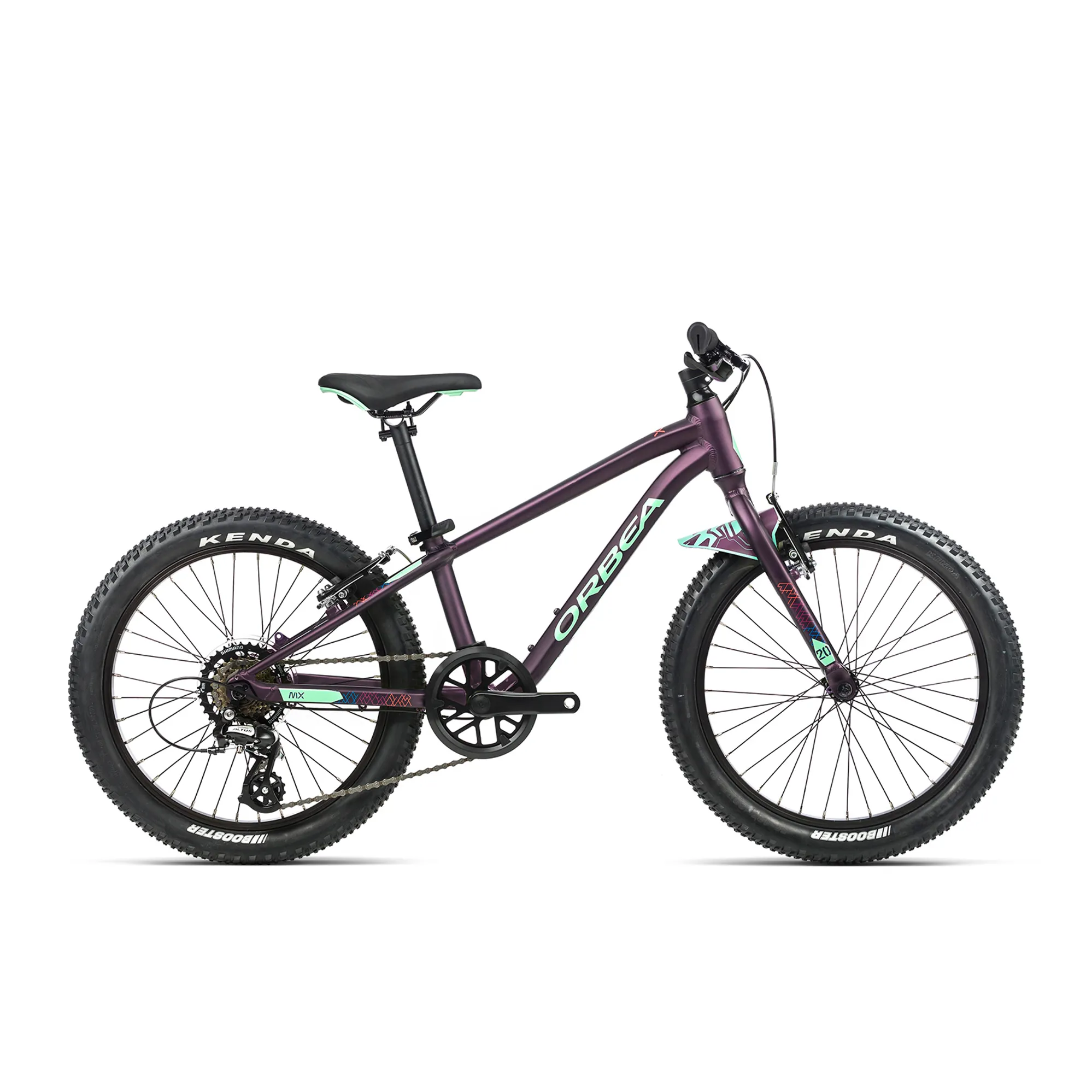 Orbea MX Dirt 20 inch wheel Childs BIke in Purple