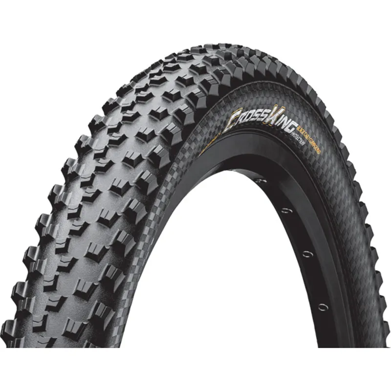 Continental Cross King Non-Folding Mountain Bike Tyre in Black-1