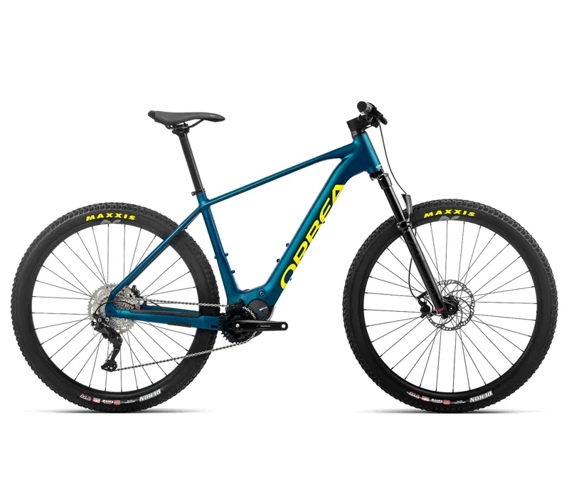 2022 Orbea Urrun 30 Blue-Yellow Electric Mountain Bike Medium