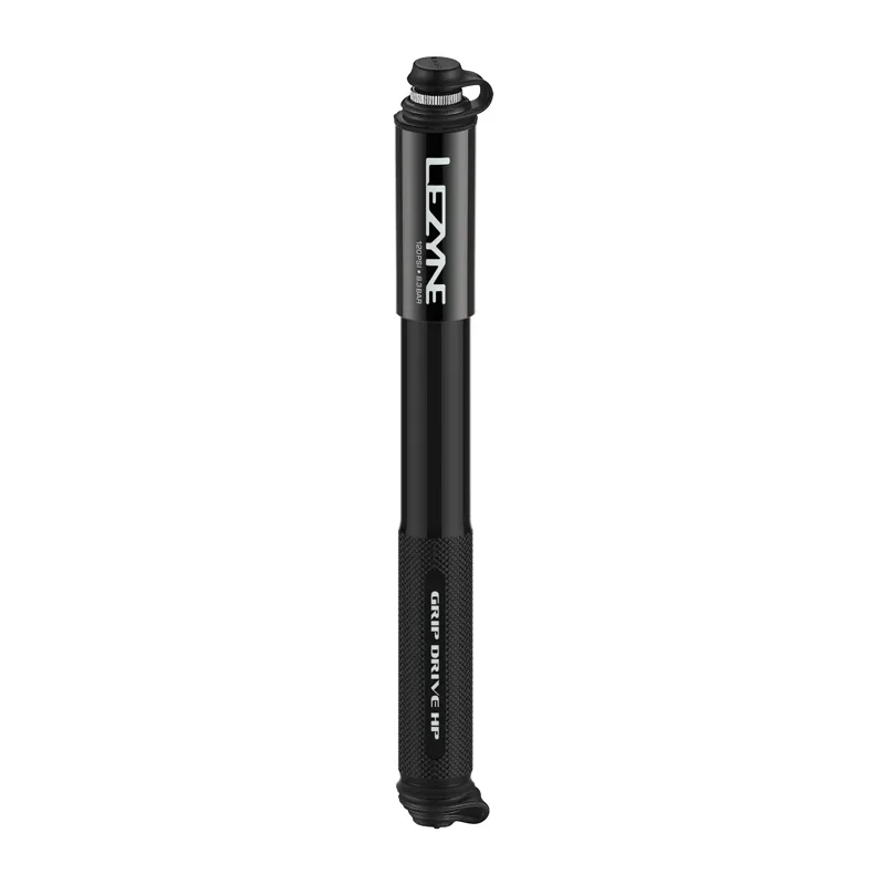 Lezyne Grip Drive High Pressure Hand Pump in Black - Medium