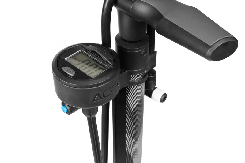 Acid Floor Pump Race Digital Clik Black-1