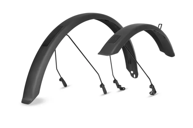 Acid Mudguard Set Rookie 55 20-inch BB Mount 2.0 in Black