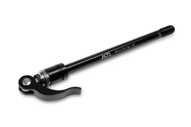 Acid Thru Axle M12x1.75-inch 142-157mm for Bike Trailer in Black