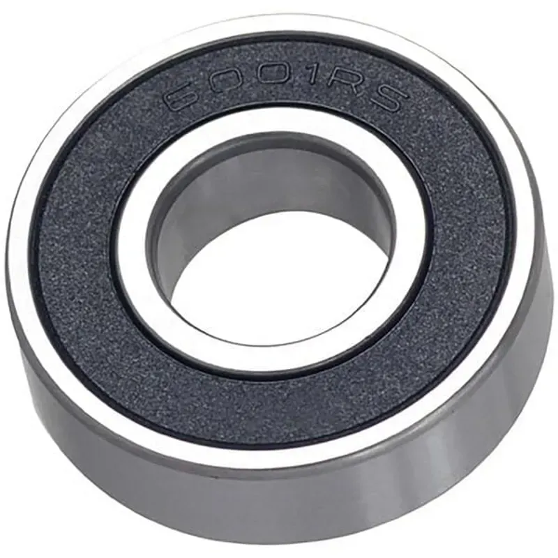 M Part 6001 2RS 12x28x8 Cartridge Bearing in Silver