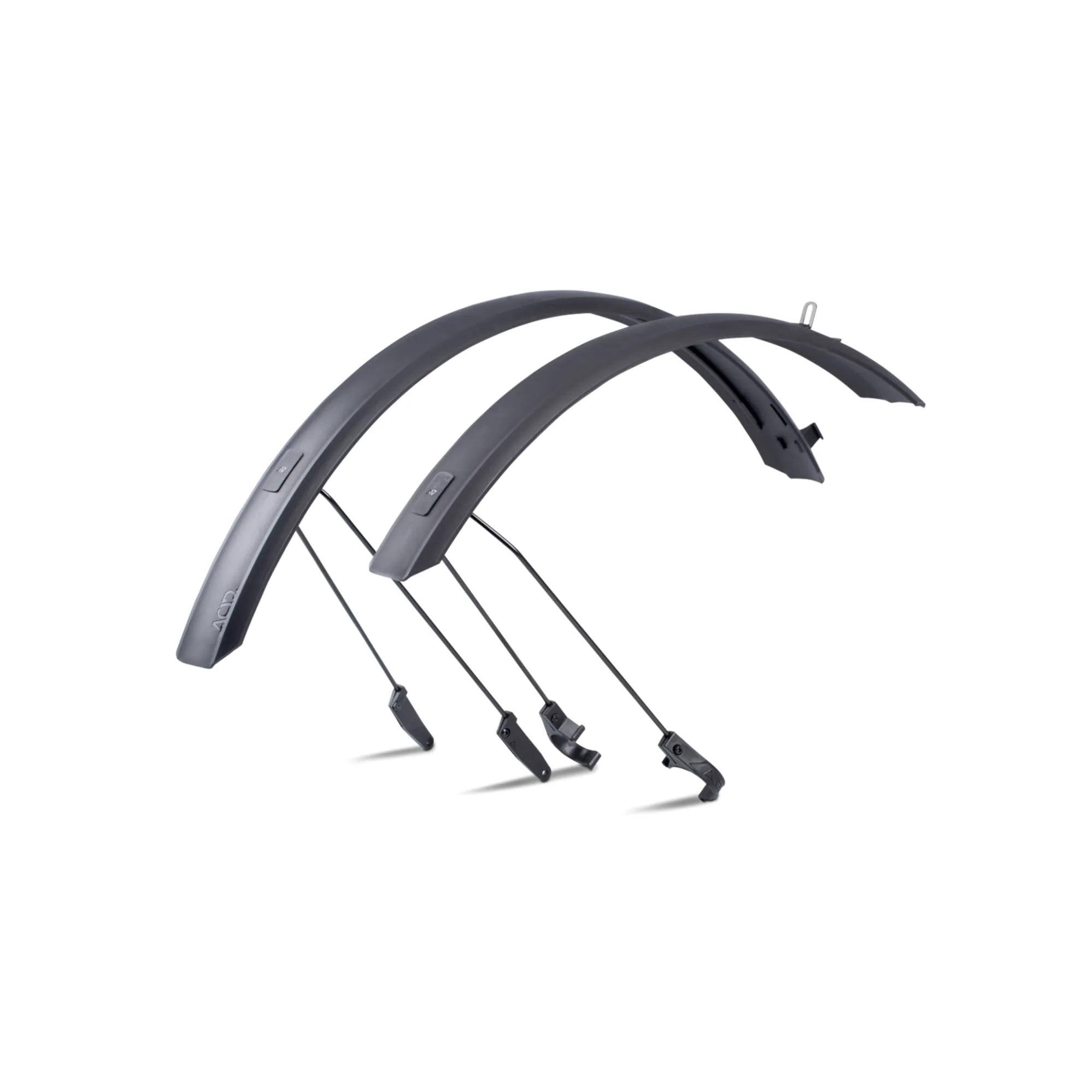Acid MTB 60 Mudguard Set w/Stays in Black - Main Image