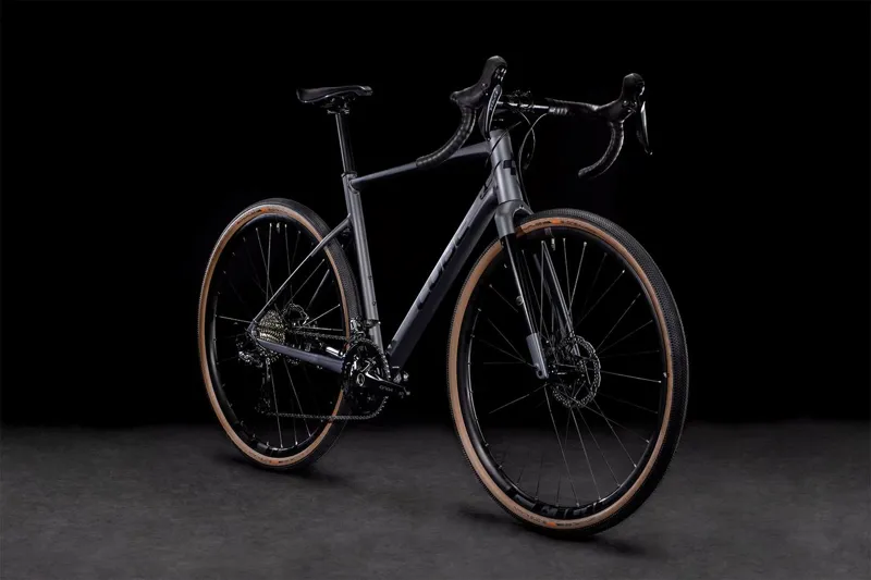 Cube Nuroad Race Gravel Bike 2023 in Grey n Black - Medium-5