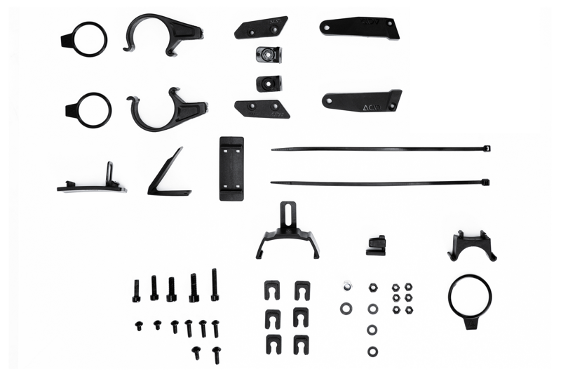 Cube Acid Mudguards - 29 Inch by 65mm - Black-2