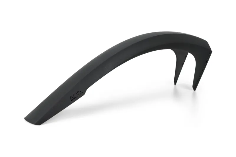Acid Mud Blocker Rear Long Mudguard in Black