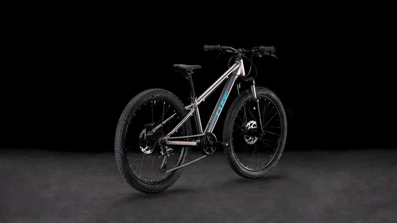 Cube Acid 240 Disc Kids Bike in in Galactic/Cyan-1
