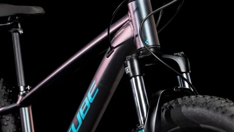 Cube Acid 260 Disc Kids Bike in Galactic/Cyan-6