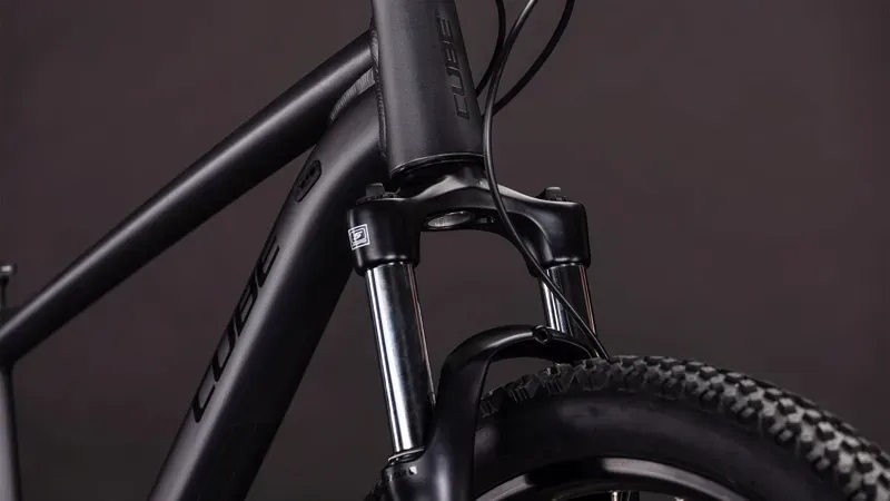 Cube Aim Pro Mountain Bike In Slate Black/Black 2026-2