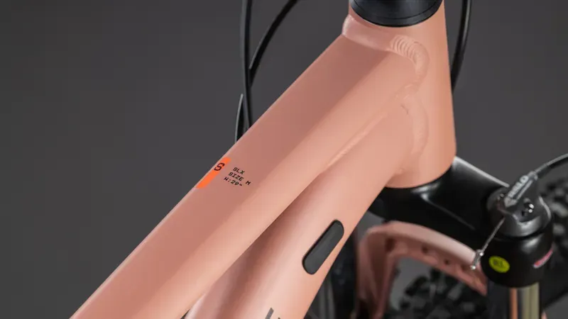 Cube Aim SLX Mountain Bike in Blush Rose/Black-2