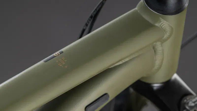 Cube Aim SLX Mountain Bike in Dusty Olive/Gold 2026-2