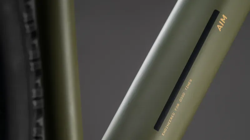 Cube Aim SLX Mountain Bike in Dusty Olive/Gold 2026-4