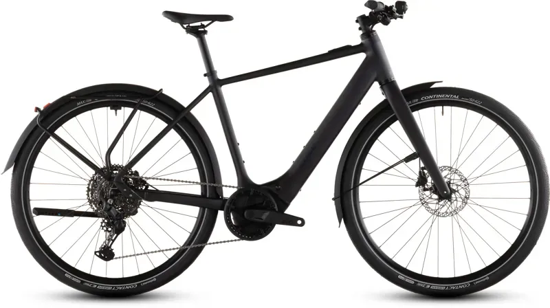 Cube Editor Hybrid Pro 400x FE Classic E-Hybrid Bike In Coal/Prism 2026