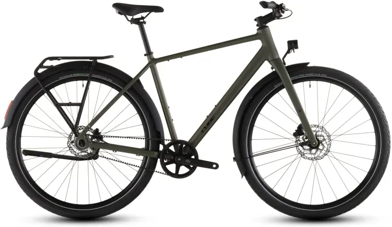 Cube Editor One Fe Hybrid Bike in Reed Green/Black