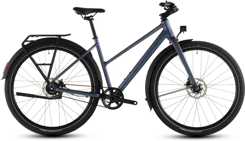 Cube Editor SLX FE Hybrid Bike In Ammolite/Reflex-2