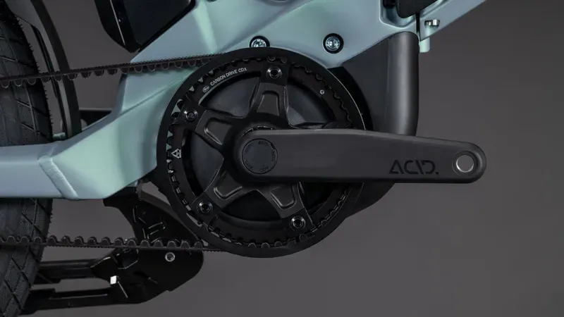 Cube Fold Hybrid Comfort 545 eFolding Bike in Sea Grey/Reflex-2