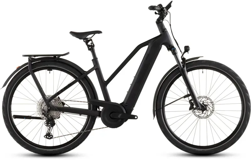 Cube Kathmandu Hybrid Pro 800 eHybrid Bike in Coal/Black-1