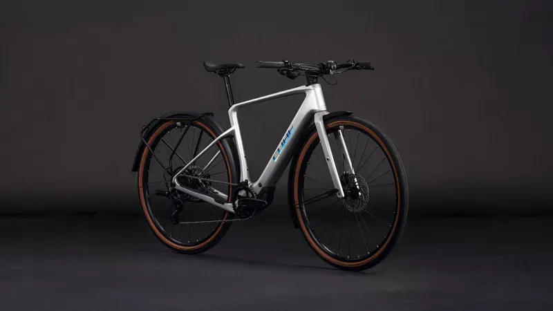 Cube Nulane Hybrid C:62 Race 400x FE E-Gravel Bike in Sleek Grey/Prism-1