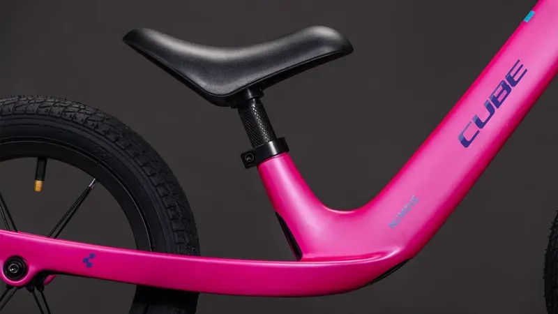 Cube Numove 120 Walk Kids Bike in Fuchsia/Plum-3