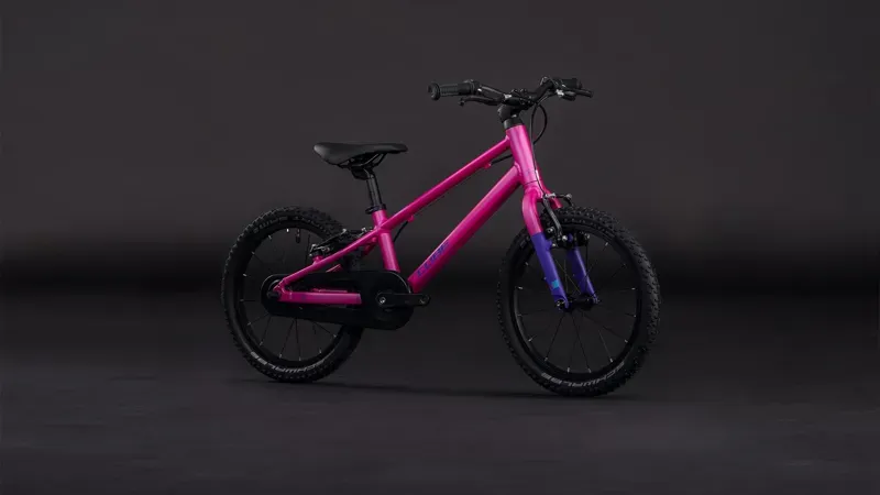 Cube Numove 160 Kids Bike in Fuchsia/Plum-1