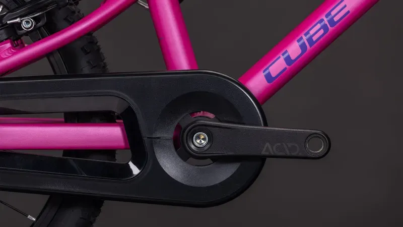 Cube Numove 160 Kids Bike in Fuchsia/Plum-5