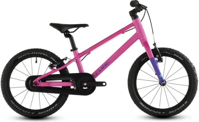 Cube Numove 160 Kids Bike in Fucsia/Plum