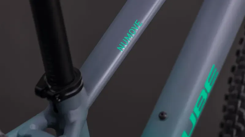 Cube Numove 200 Disc Kids Bike in Lava Grey and Cool Green-2