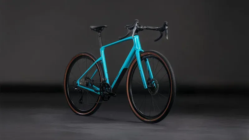 Cube Nuroad C:62 Pro Gravel Bike in Swimming Pool/Black 2026-1