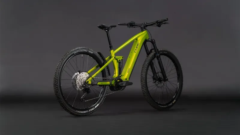 Cube Stereo Hybrid One44 Pro 800 E-MTB in Lizard/Black-1