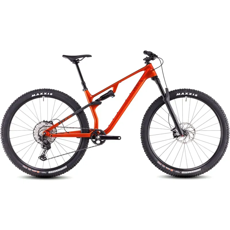 Cube AMS one11 c:68x Pro Mountain Bike in Electric Orange Carbon 2026