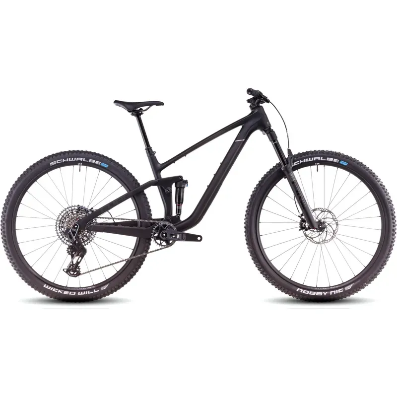 Cube Stereo one22 c:62 SLX 29 Mountain Bike in Blackline 2026