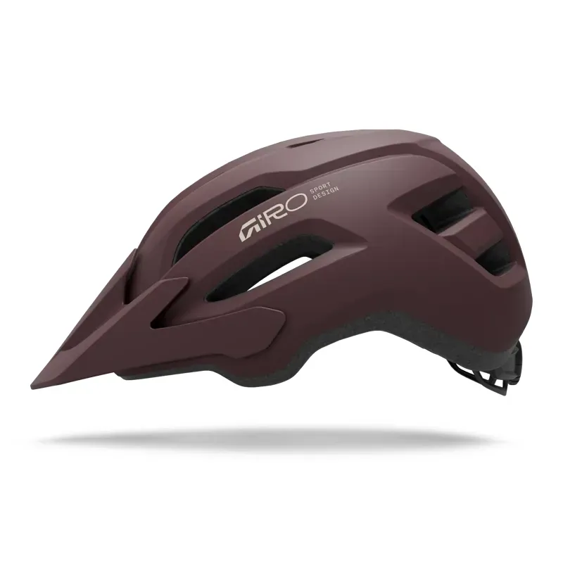 Giro Women's Fixture II Helmet in Dark Maroon-1