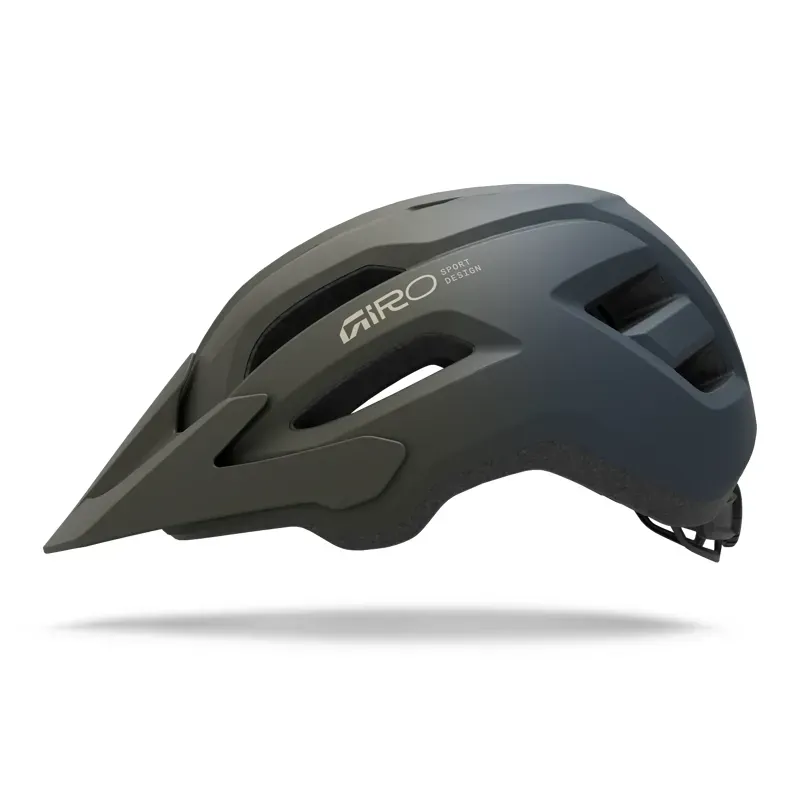 Giro Fixture II Youth Helmet in Dark Sage/Sapphire-1