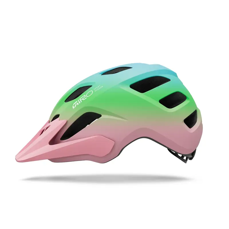 Giro Tremor Child Helmet in Pink/Green-1