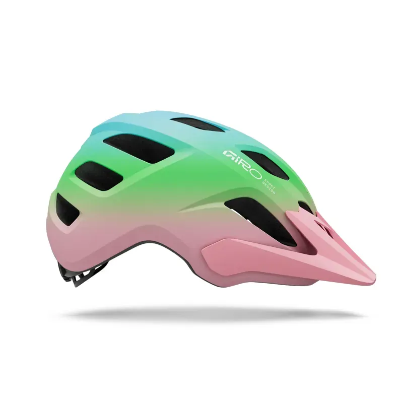 Giro Tremor Child Helmet in Pink/Green-2