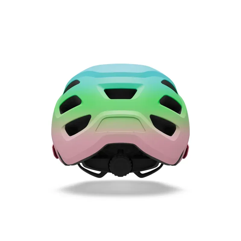 Giro Tremor Child Helmet in Pink/Green-3