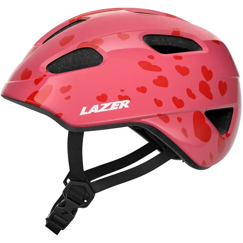 Lazer NutZ 2.0 KinetiCore Youth Helmet in Little Hearts-3