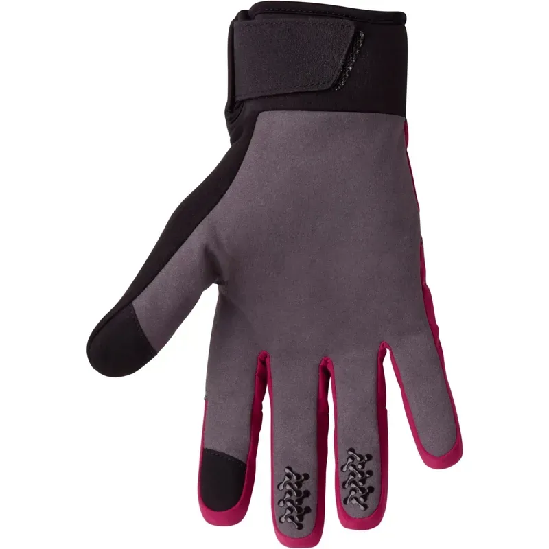 Madison Stellar Reflective Waterproof Thermal Gloves in Magenta Pink-1