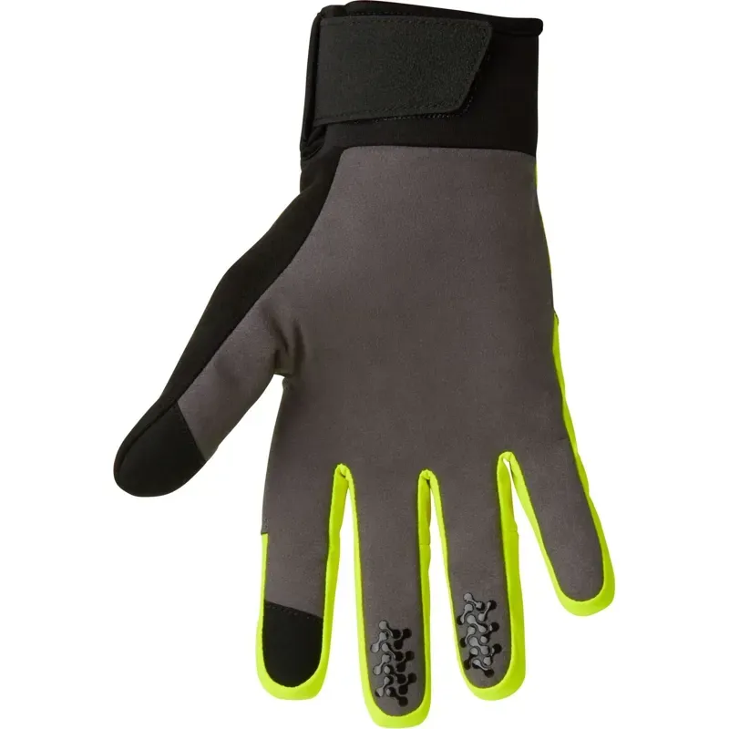 Madison Stellar Reflective Waterproof Thermal Gloves in Hi-Viz Yellow/Black-1