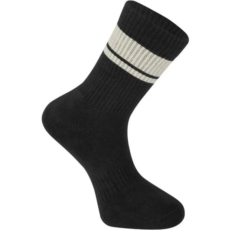 Madison Roam Crew Socks in Black